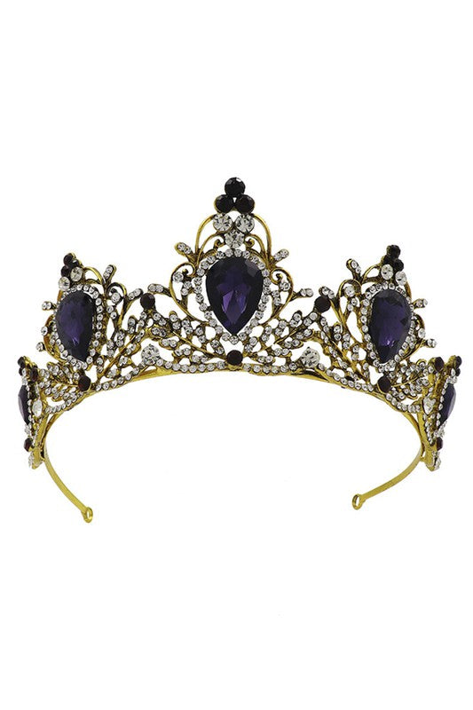 Crown Rhinestone Headband L3357