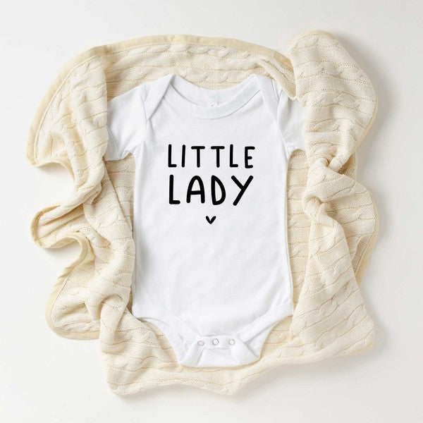 Little Lady Baby Onesie