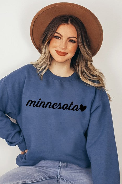 Minnesota Heart Sweatshirt