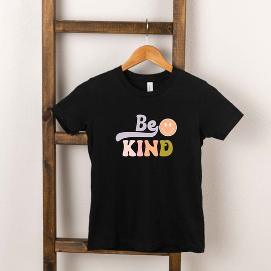 Be Kind Smiley Face Toddler Graphic Tee